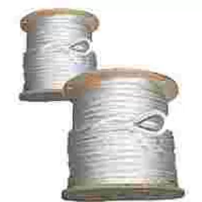 5/8" x 300' White Braid Anchor Line