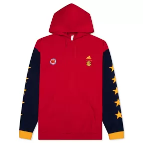 Adidas Originals x Eric Emanuel x McDonald's Hoodie - Red