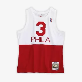 Allen Iverson Philadelphia 76ers 03-04 HWC Swingman Jersey - Red