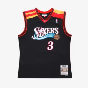 Allen Iverson Philadelphia 76ers 06-07 HWC Swingman Jersey - Black