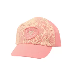 Ariat Baby Girls' Lace Logo Cap