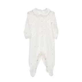 Beige Crystallized Onesie