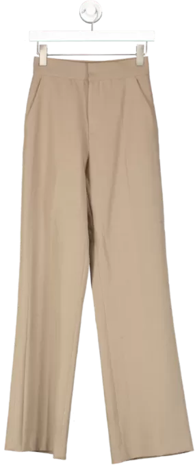 BOA Brown Effortless Wide Leg Trouser UK XS