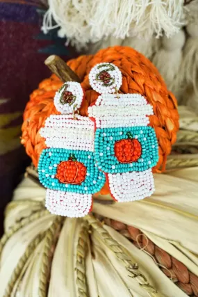 Halloween Beaded earrings