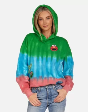 Lauren Moshi Harmony Sesame Street Faces Hoodie