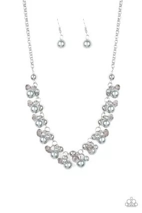 Paparazzi Duchess Royale - Silver Necklace