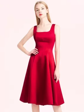 Red Simple Homecoming Dress Cheap Party Homecoming Dress ER083