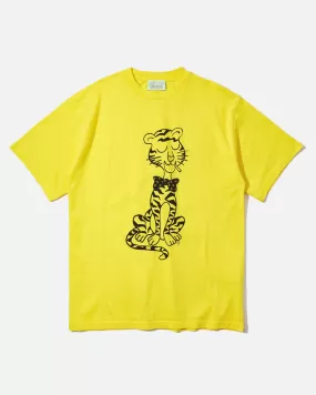 Smoking Tiger SS Tee - Yellow